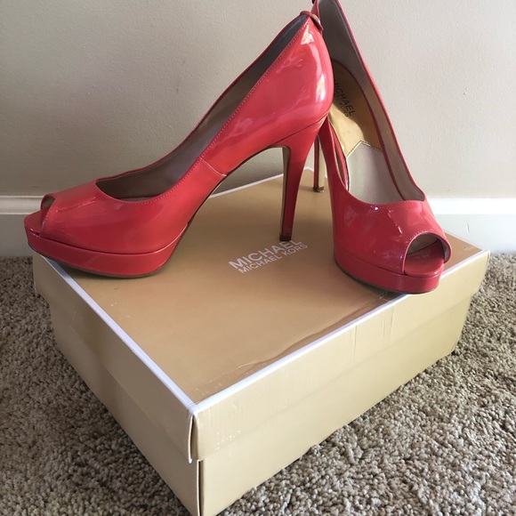 michael kors black stilettos